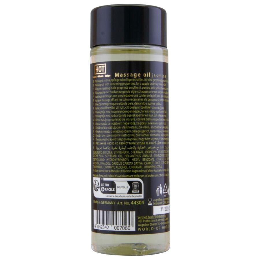 HOT - HUILE DE MASSAGE AU JASMIN 100 ML HOT