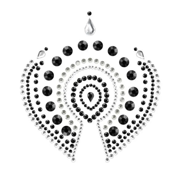 BIJOUX - INDISCRETS FLAMBOYANT NOIR & ARGENT BIJOUX DESIRE METALLIQUE