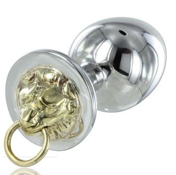 METAL HARD - PLUG ANAL TIGRE EN ACIER METAL HARD