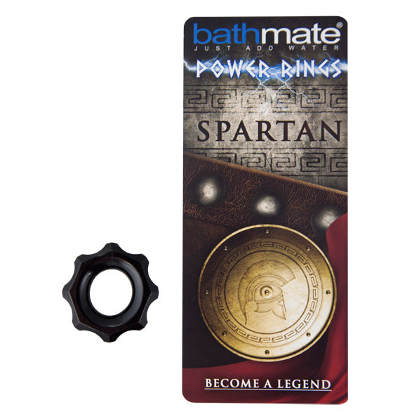 BATHMATE - ANNEAU PÉNIS NOIR SPARTAN BATHMATE