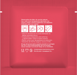 CONFORTEX - CONDOM FRAISE 144 UNITÉS CONFORTEX