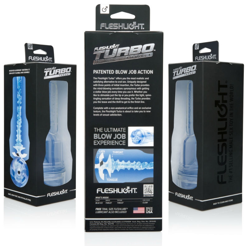 FLESHLIGHT - TURBO POUSSÉE BLEU GLACE FLESHLIGHT