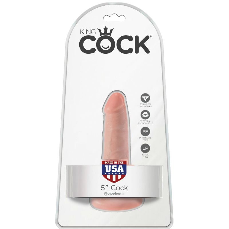 KING COCK - GODE AVEC COUILLES 14 CM CHAIR KING COCK