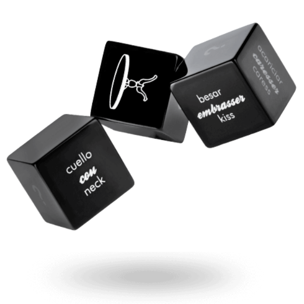 BIJOUX - LES PETITS BONBONS LUCKY DICE OF LOVE ES/EN/FR BIJOUX PETITS BONBONS