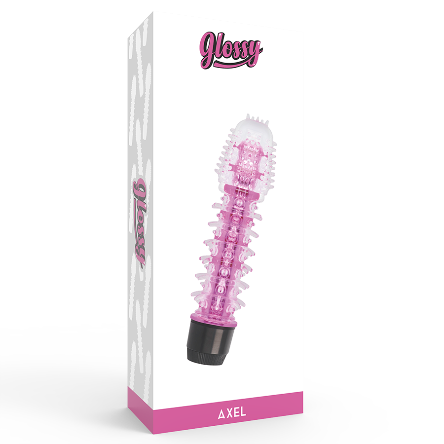 GLOSSY - AXEL VIBRATEUR ROSE GLOSSY