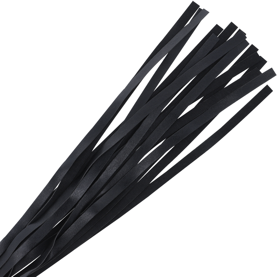 DARKNESS - FOUET DE BONDAGE NOIR 45 CM DARKNESS SENSATIONS