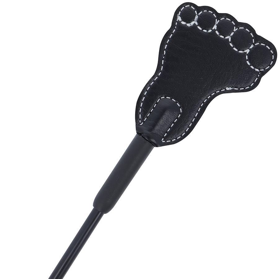 DARKNESS - CROP FÉTICHE ET FOUET NOIR DARKNESS SENSATIONS
