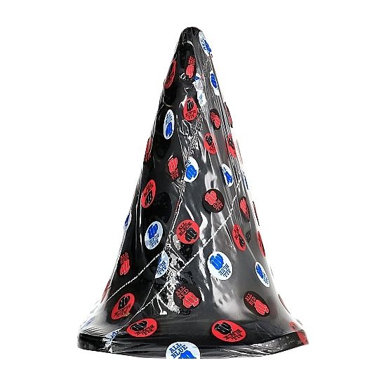 ALL BLACK - FICHE TRIANGULAIRE 30 CM ALL BLACK