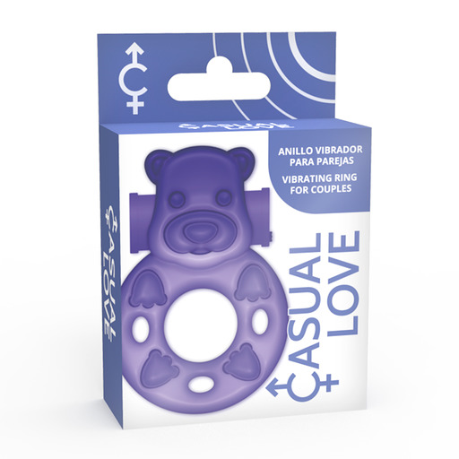 CASUAL LOVE - BAGUE DE VIBRATEUR 26 LILAC BUNNY CASUAL LOVE