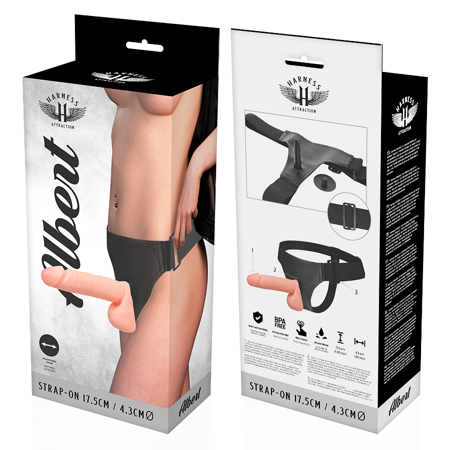 HARNESS ATTRACTION - RNES ALBERT RÉALISTE 17.5 CM -O- 4.3 CM HARNESS ATTRACTION