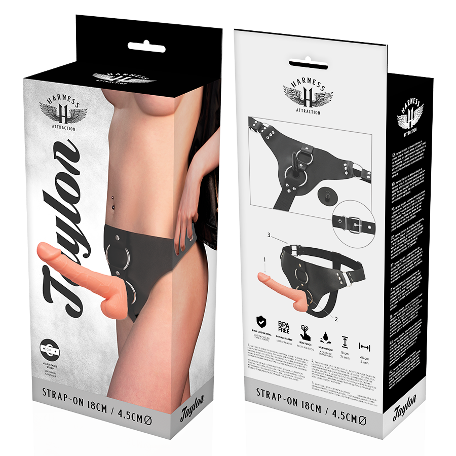 HARNESS ATTRACTION - RNES TAYLOR DELUXE 18 CM -O- 4.5 CM HARNESS ATTRACTION