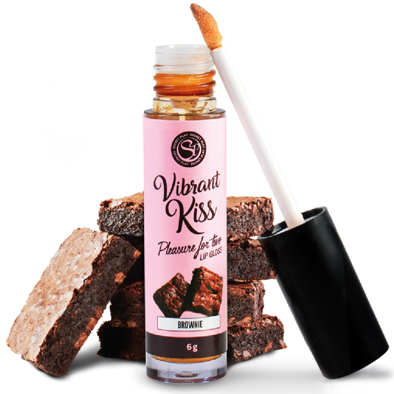 SECRETPLAY - GLOSS À LÈVRES VIBRANT KISS BROWNIE SECRETPLAY COSMETIC