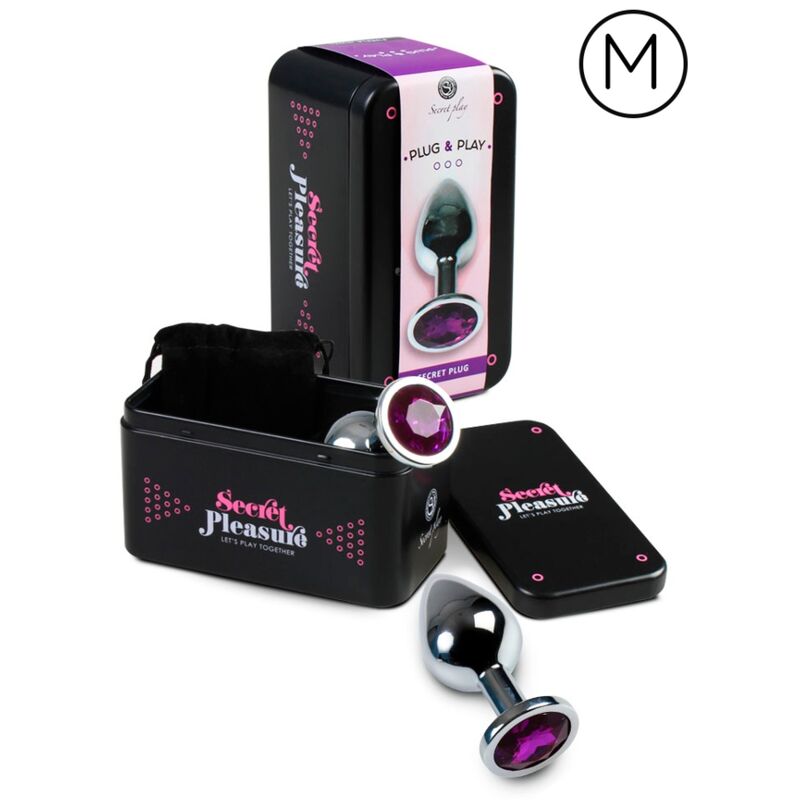 SECRETPLAY - PLUG ANAL LILA M SECRETPLAY TOYS
