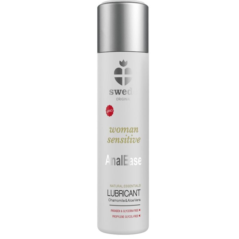 SWEDE - WOMAN SENSITIVE ANAL EASE À BASE D''EAU 120 ML SWEDE