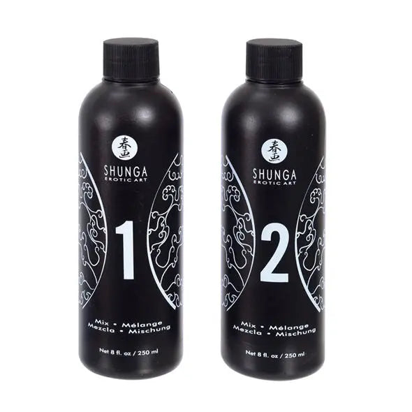 SHUNGA - GEL DE MASSAGE ÉROTIQUE ORIENTAL CORPS À CORPS FRAISES ET CAVA SHUNGA KITS