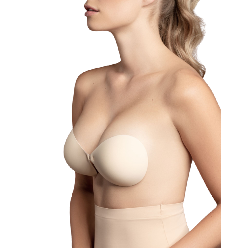 BYE-BRA - SOUTIEN-GORGE INVISIBLE BEIGE BONNET B BYE BRA - BRAS
