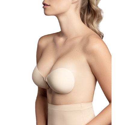 BYE-BRA - SOUTIEN-GORGE INVISIBLE BEIGE BONNET B BYE BRA - BRAS