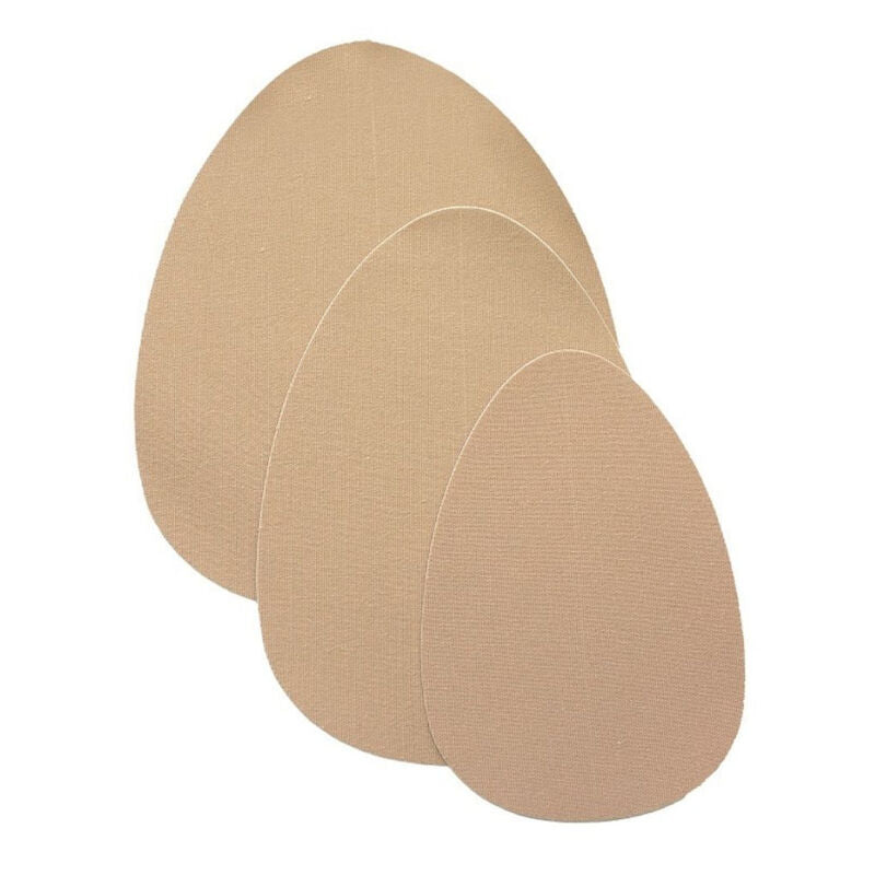 BYE-BRA - RENFORCEMENTSEINS + 3 PAIRES SATINÉES BEIGE BONNET D/F BYE BRA - PULL UPS
