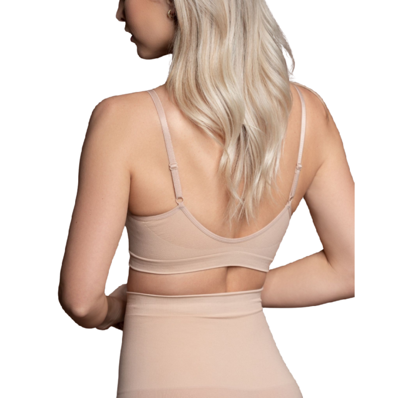 BYE-BRA - MEDIUM CONTROL SOUTIEN-GORGE SANS POINTS BEIGE TAILLE M BYE BRA - BRAS