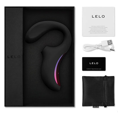 LELO - MASSEUR DE STIMULATION DOUBLE ASPIRATION ENIGMA NOIR LELO