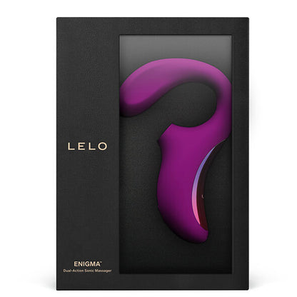 LELO - ENIGMA DOUBLE ASPIRATION STIMULATION MASSEUR  ROSE PROFONDE LELO