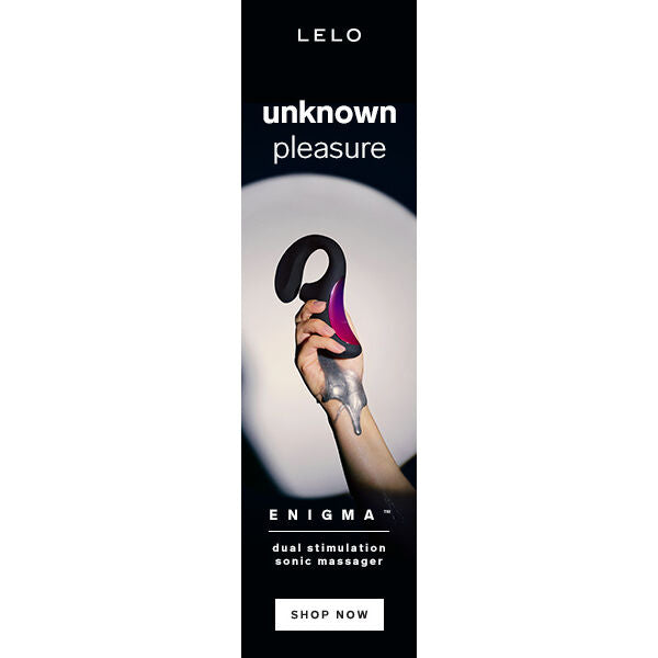 LELO - ENIGMA DOUBLE ASPIRATION STIMULATION MASSEUR  ROSE PROFONDE LELO