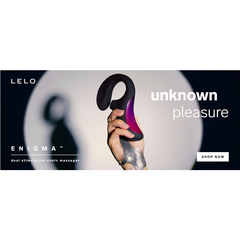 LELO - ENIGMA DOUBLE ASPIRATION STIMULATION MASSEUR  ROSE PROFONDE LELO