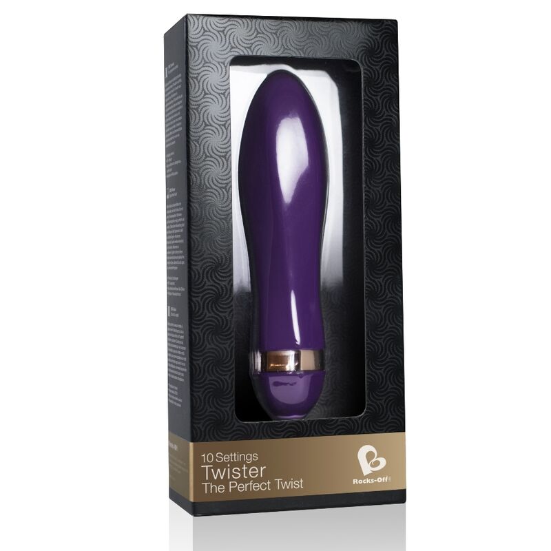 ROCKS-OFF - VIBRATEUR TWISTER 10 MODES ROCKS-OFF