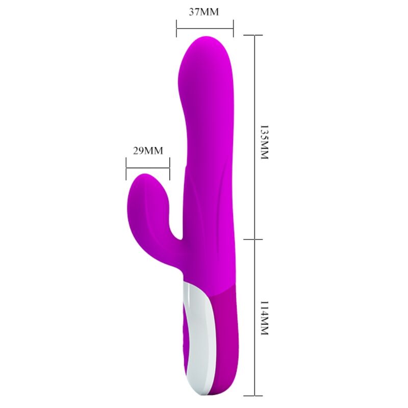 PRETTY LOVE - VIBRATEUR GONFLABLE RECHARGEABLE DEMPSEY PRETTY LOVE SMART