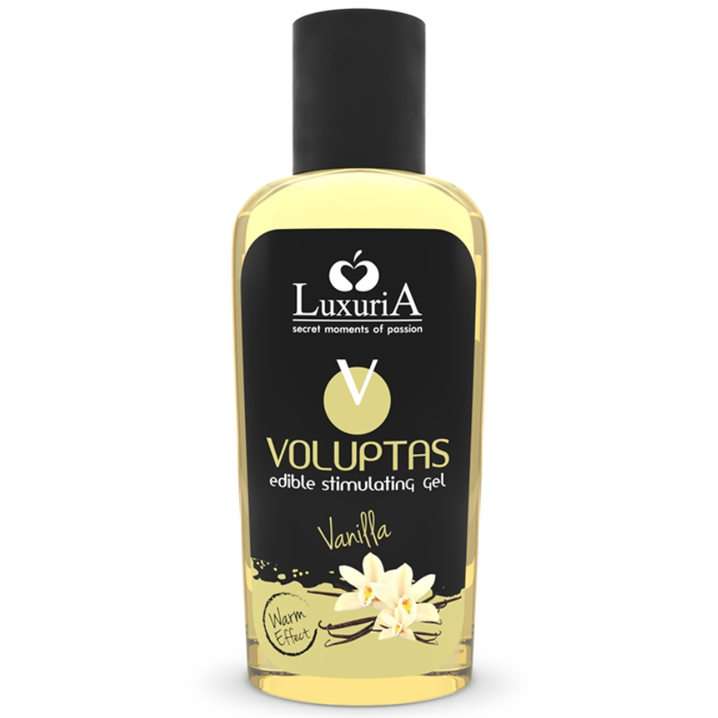 INTIMATELINE LUXURIA - VOLUPTAS GEL DE MASSAGE COMESTIBLE EFFET CHAUFFANT - VANILLE 100 ML INTIMATELINE LUXURIA