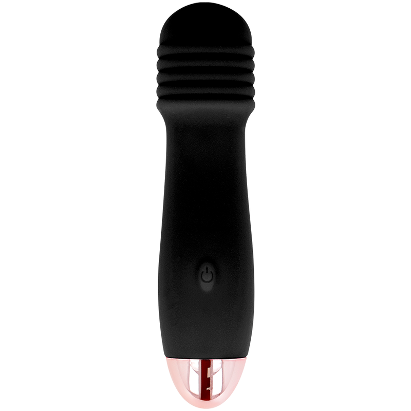 DOLCE VITA - VIBRATEUR RECHARGEABLE TROIS NOIR 7 VITESSES DOLCE VITA