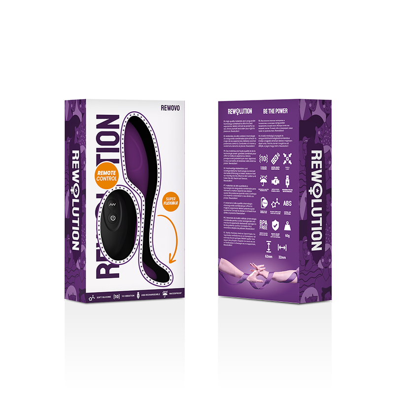 REWOLUTION - REWOVO TÉLÉCOMMANDE VIBRATEUR  OEUFS REWOLUTION