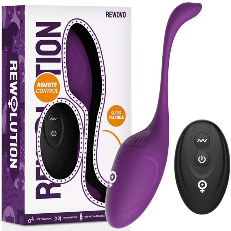REWOLUTION - REWOVO TÉLÉCOMMANDE VIBRATEUR  OEUFS REWOLUTION