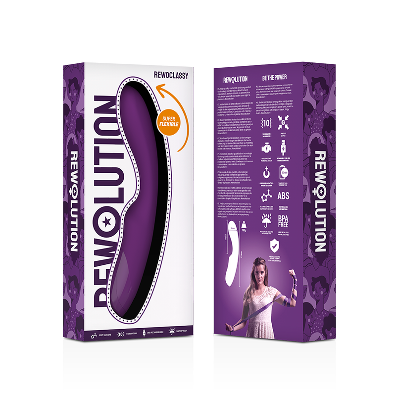 REWOLUTION - VIBRATEUR SOUPLE REWOCLASSY REWOLUTION