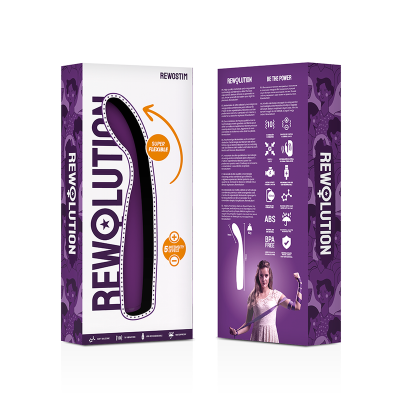 REWOLUTION - VIBRATEUR SOUPLE REWOSTIM REWOLUTION