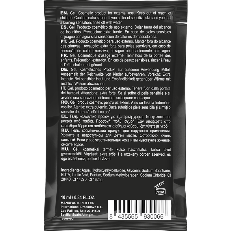 COQUETTE CHIC DESIRE - GEL CLIMAX POCKET MAGIC POUR SON GEL AMÉLIORANT LORGASME 10 ML COQUETTE COSMETICS