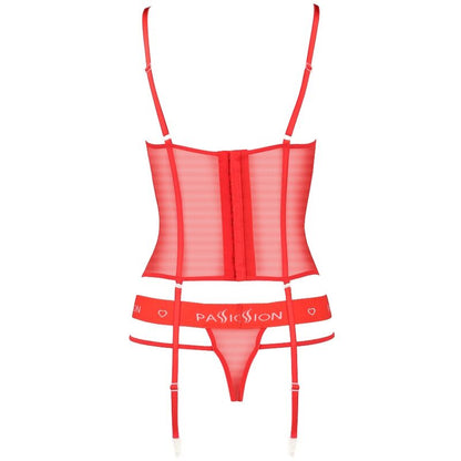 PASSION - CORSET KYOUKA ROUGE L/XL PASSION WOMAN CORSETS