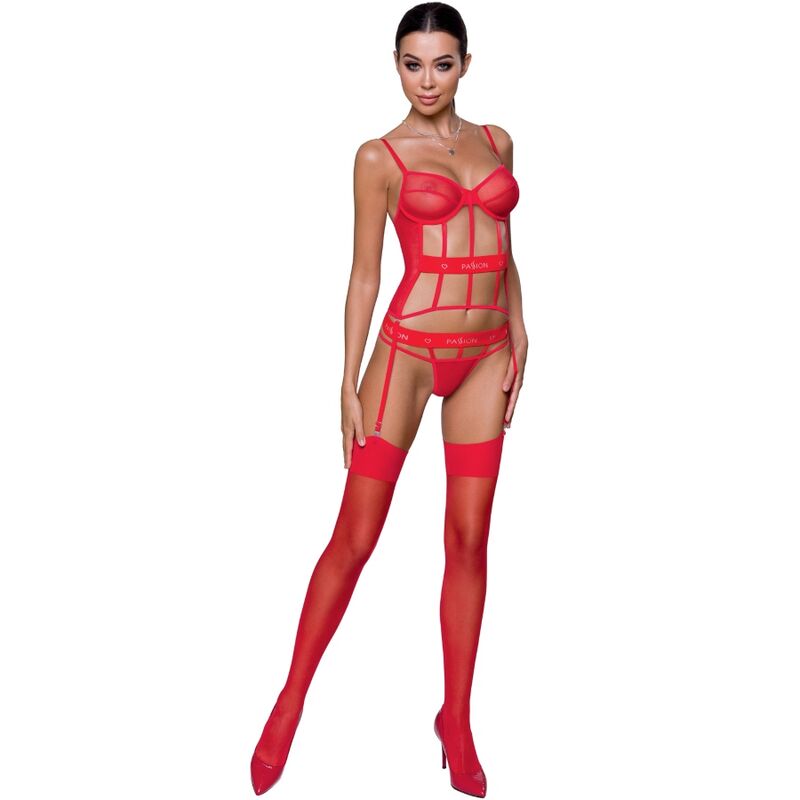 PASSION - CORSET KYOUKA ROUGE L/XL PASSION WOMAN CORSETS