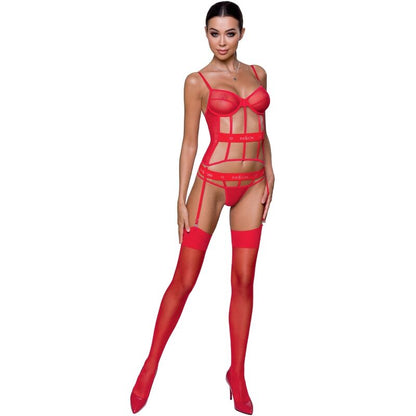 PASSION - CORSET KYOUKA ROUGE L/XL PASSION WOMAN CORSETS