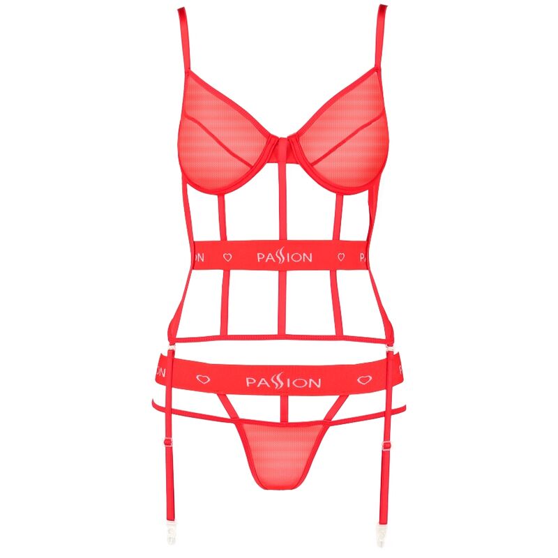 PASSION - CORSET KYOUKA ROUGE L/XL PASSION WOMAN CORSETS