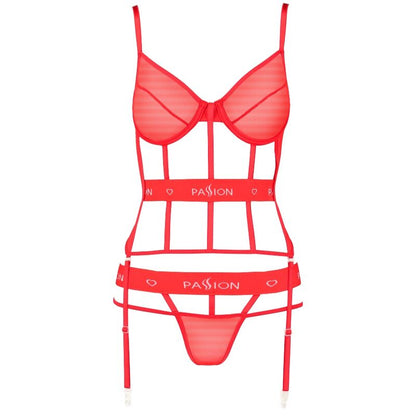 PASSION - CORSET KYOUKA ROUGE L/XL PASSION WOMAN CORSETS