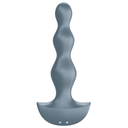 SATISFYER - VIBRATEUR LOLLI PLUG 2 PLUG  GRIS SATISFYER PLUGS