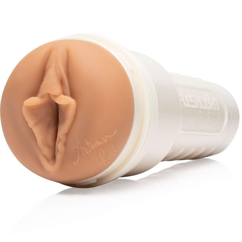 FLESHLIGHT GIRLS - AUTUMN FALLS CRÈME TEXTURE VAGIN FLESHLIGHT GIRLS