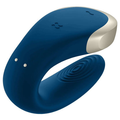 SATISFYER - VIBRATEUR DOUBLE LOVE LUXURY PARTNER BLEU SATISFYER PARTNER