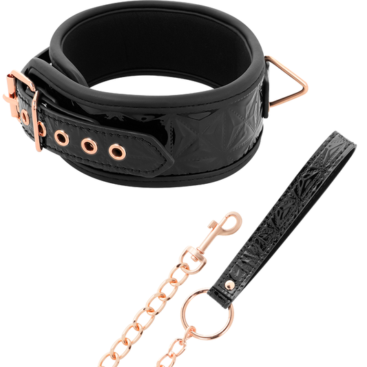 BEGME - BLACK EDITION PREMIUM COLLIER EN CUIR VEGAN BEGME BLACK EDITION