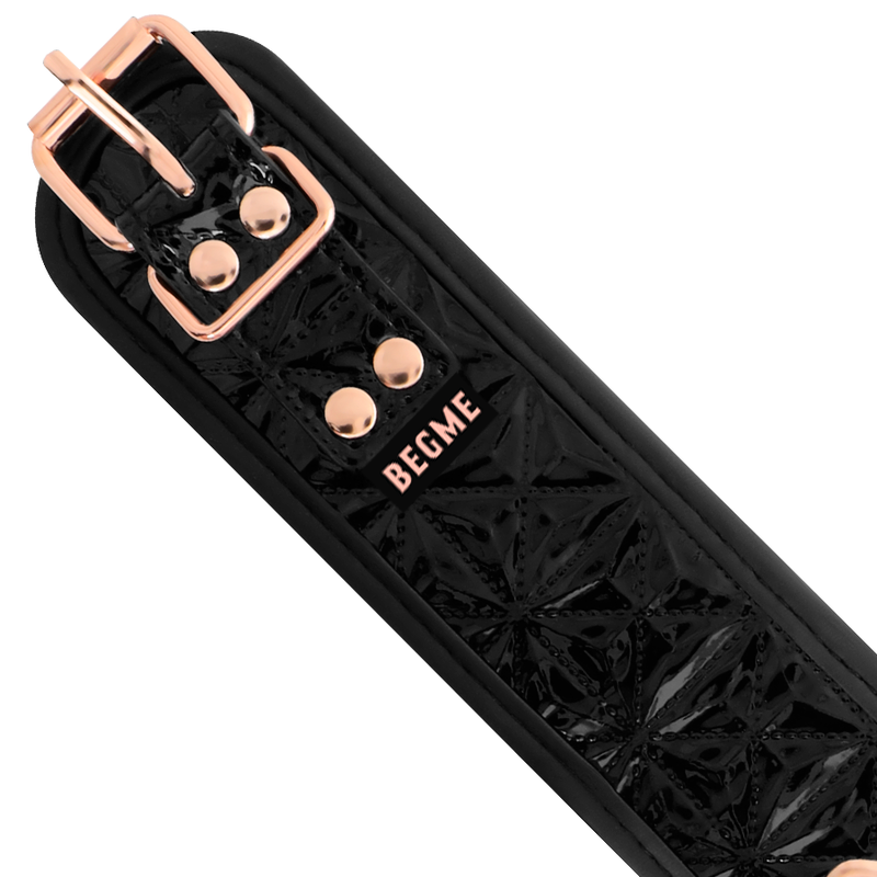 BEGME - BLACK EDITION PREMIUM COLLIER EN CUIR VEGAN BEGME BLACK EDITION