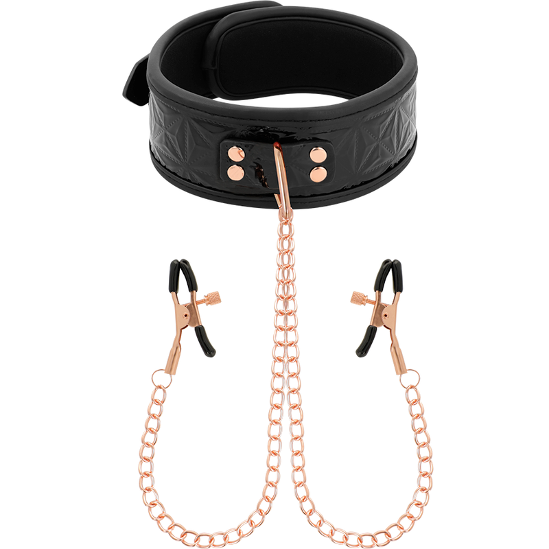 BEGME - BLACK EDITION COLLIER BEGME BLACK EDITION AVEC PINCES À MÉTONS BEGME BLACK EDITION