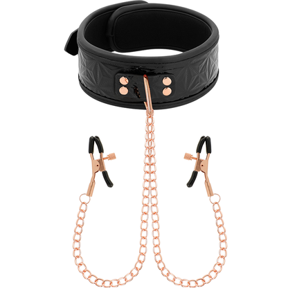 BEGME - BLACK EDITION COLLIER BEGME BLACK EDITION AVEC PINCES À MÉTONS BEGME BLACK EDITION