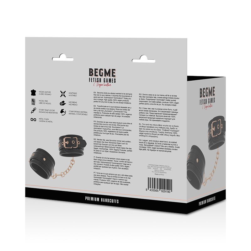 BEGME -  BLACK EDITION PREMIUM MENOTTES BEGME BLACK EDITION
