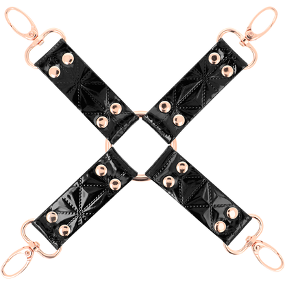 BEGME - BLACK EDITION CRAVATE EN CUIR VEGAN BEGME BLACK EDITION